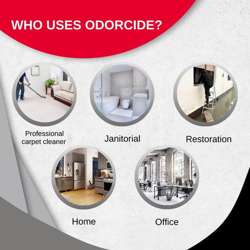 Odorcide Odor Eliminator Soaker, 32 oz, for Strong Odor on Carpets, Hardwood & More