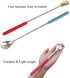 Telescopic Back Scratcher with Extendable Handle, Portable Stainless Steel Hand Massage Tool, 2 Pack