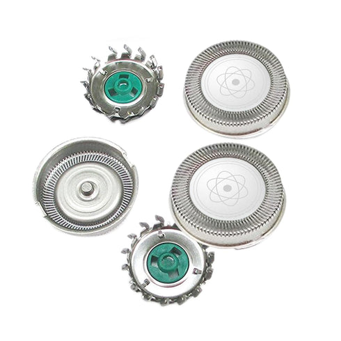 Replacement Shaver Heads with Brush, Fit for Philips HQ64, HQ54, HQ5705, HQ6070, Pack of 3