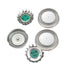 Replacement Shaver Heads with Brush, Fit for Philips HQ64, HQ54, HQ5705, HQ6070, Pack of 3