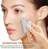 Mellisore Set, 3Pcs Stainless Steel Gua Sha Tool Facial & Body Gua Sha for Jawline Sculpting, Lymphatic Drainage