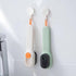 LUTRAYOHO Scrub Brush with Handl, Heavy-Duty Scrub Brushes for Cleaning, Durable Bristles, for Kitchen, Bathroom