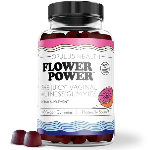 Flower Power Vaginal Moisture Support Gummies Vaginal Dryness Supplement for Women |