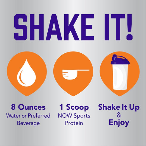 NOW Foods Sports Nutrition Pea Protein, 24 g, Fast Absorbing, Unflavored Powder, 2-Pound