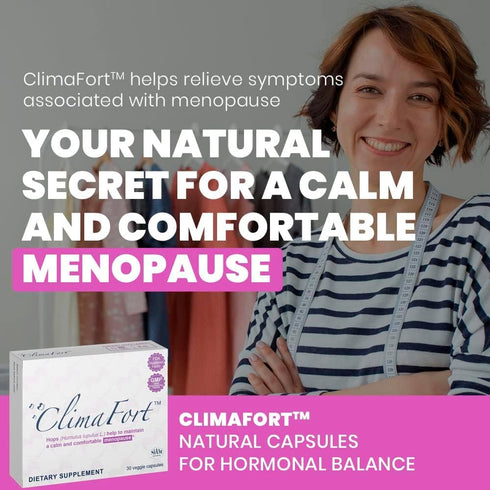Menopause Capsules - Food Supplement for Women's Health