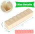 MAYFIVE 2Pack Organizer,7 7 Weekly Pill Days Pill Cases Travel Daily Pill Box Medicine Organizer Pill Box Day Pill