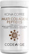 Codeage Multi Collagen Peptides Protein Powder - 14.39oz - Chocolate Mocha Instant Coffee, Low Calories Drink & Shake