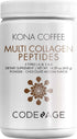 Codeage Multi Collagen Peptides Protein Powder - 14.39oz - Chocolate Mocha Instant Coffee, Low Calories Drink & Shake