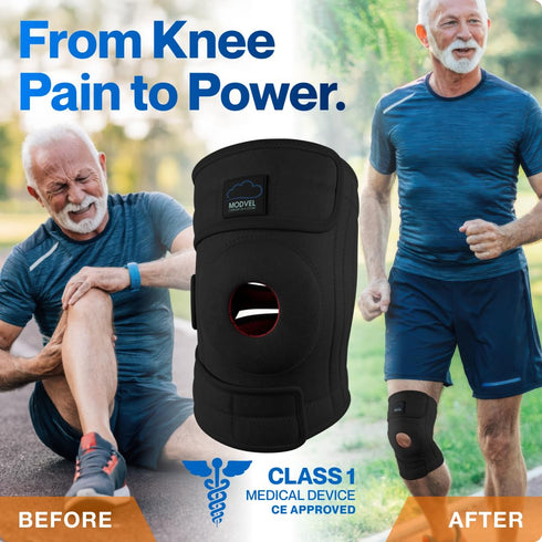 Modvel ELITE Knee Brace for Men & Women – Maximum Support for ACL, Meniscus Tear, Arthritis & Injury Recovery
