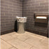 7-10 Gallon Clear Garbage Bags, 110 Bags, 29" x 24" Extra Large Medium Kitchen Trash Can Liners for Home and Office