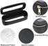 Clear Makeup Brush Bag, Small Holder Travel Makeup Bag for Purse, Mini TSA Approved Cosmetic Brush Case, Portable