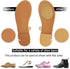 Non-Skid Slip Resistant Shoe Pads, Self-Adhesive Anti-Slip Sole Stick Protector for Shoes (Yellow)