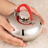 LUOZIQINX 0.6l/1l/1.5l/2l Feet,1.5l Winter Hand Feet Warmer, Metal Hot Water Bottle with Sealing Stopper, Bed Warmer