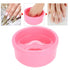 HURRISE Nail Art Soak Bowl, Nail Soaking Bowl, Polish Treatment Hand Soak Bowl Nail Polish Tray Nail Care Tool, Nail Nutrition For Nail Polish Sterilization Treatments