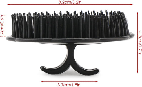 Segbeauty 2pcs Scalp Massage Shampoo Brush, Deep Cleaning Hair Brush for Men and Pet Grooming