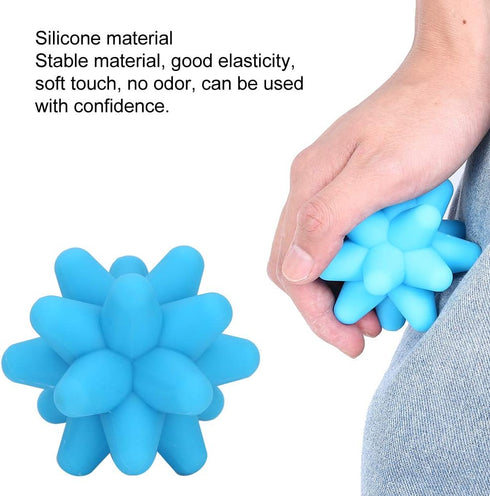 TMISHION Portable Acupoint Massage Ball, Muscle Release Deep Tissue Massage Silicone Fitness Ball, No Odor Gear