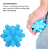 TMISHION Portable Acupoint Massage Ball, Muscle Release Deep Tissue Massage Silicone Fitness Ball, No Odor Gear