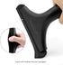 NEWISHTOOL Bathroom Shower Squeegee 5.9 Inch Soft Silicone Blade Squeegee for Shower Glass Door Mirrors Car Windshield, Kitchen Squeegee Countertops Cleaning and Water Removal Squeegee w/Hanging Hole