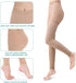 Medical Compression Pantyhose Stockings for Women Men, Plus Size Opaque Support 20-30mmHg Firm Graduated Hose Tights