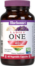 Bluebonnet Nutrition Ladies’ ONE 40+ Whole Food-Bed Multiple, Women Multivitamin, 60 Vegetable Capsules
