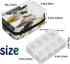 Honeybaby Funny Cow Faces Pill Case Bag Portable Weekly Pill Organizer Travel Pill Organizer Case Bag with Zipper