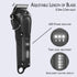 Professional Hair Clippers for Men - Cordless & Corded Barber Clippers for Hair Cutting and Grooming