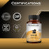 Shilajit Capsules by mi Nature, Non-GMO Extract, 180 Veg Caps, 1000 mg, Promotes Energy & Vitality