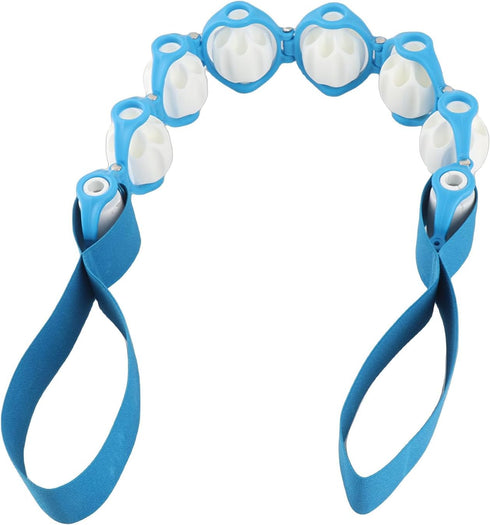 Luqeeg Back Massage Roller Rope, Multi Functional Elastic Pull Strap Massage Tool, Lymphatic Drainage Anti Cellulite