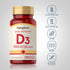 Piping Rock Vitamin D3 1000 IU, 250 Softgels, Non-GMO, Gluten Free Supplement