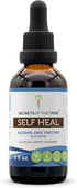 Secrets of the Tribe Self Heal Alcohol-Free Liquid Extract, Self Heal (Heal All) Dried Herb, 2 FL OZ