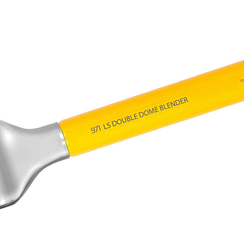 Bdellium Tools Professional Makeup Brush - Studio Series 971, Large Slanted Double Dome Blender with Soft Synthetic