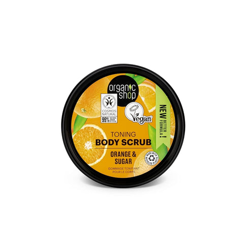 Natural Sicilian Orange and Sugar Body Scrub, 250ml
