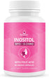 BeLive Myo-Inositol & D-Chiro Inositol Capsules - 90Ct Supplement with Folic Acid for Women