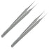 Ingrown Hair Tweezers | Pointed Tip | 2 Pack | Precision Stainless Steel for Treatment & Splinter Removal