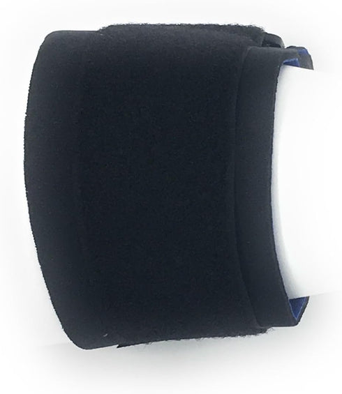 OTC Forearm Band, Compression Strap with Support Pad, Black, Large