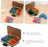 PERSELOSO 7-Day Weekly Pill Organizer Portable Medicine Case with Colorful Compartments, Travel Medicine Organizer