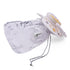 Large Shield Sensory Pacifier Gemini Cat Design Calming Tool with Clip & Case Soft Silicone Soother for Stress Relief