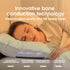 Pillow Speaker for Sleeping, Mini Bone Conduction Portable Sleep Aid with Stereo Bass, Bluetooth Sleep Bar for Deep