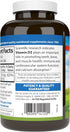 Carlson Vitamin D3 5000 IU (125 mcg), 360 Softgels - Bone & Muscle Health, Cholecalciferol, Vitamin D Supplements