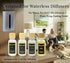 Nuve Set 4 20ml Set Hotel Collection Fragrance Oil - Inspired by Iconic Hotel Experiences - Luxury Oils for Waterless