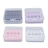 Nail Drill Bit Case, 4Pcs Nail Drill Bit Holders, Dustproof Organizer Box for Nail Drill Tips