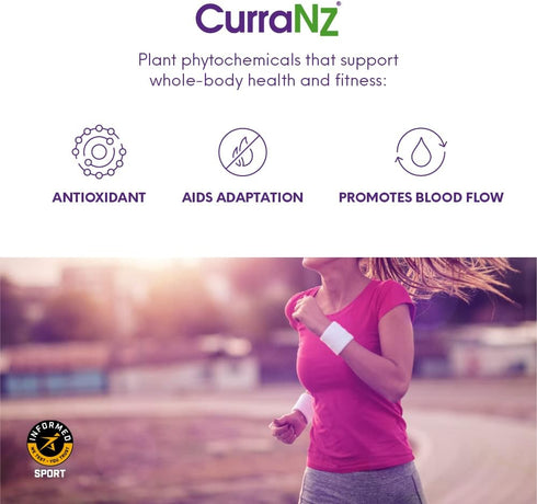 New Zealand Blackcurrant Extract Sports Nutrition Capsules, Muscle Recovery, Endurance Performance, 30 Capsules