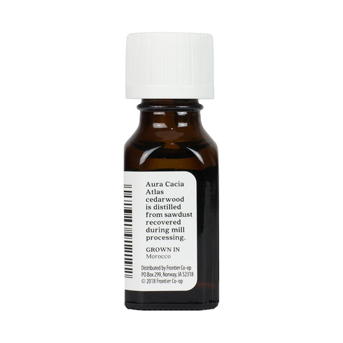 Aura Cacia Atlas Cedarwood Essential Oil - 0.5 Fluid Ounce, Packaging May Vary