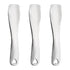 Sibba 3 PCS Facial Spatula Massage Eye Roller, Stainless Steel Applicator Wand for Face Cream and Lotion