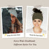 Wide Headbands For Women Extra Large Headband Twisted Knot Head Bands For Women's Hair Band Turban Accessories 6 Pack