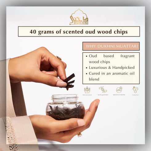 Set 6 1 40 Dukhni Luxury Attar Oil & Oud Ya Aini Muattar Bakhoor Arabic Perfume Oils for men & women| jar X gm Arabic