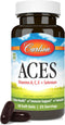 Carlson - ACES, Vitamins A, C, E + Selenium, Cellular Health & Immune Support, 50 Softgels