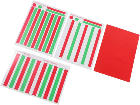 Red Green Vision Correction Cards, Red Green Myopia Training Cards Disinhibit Training Reading Aids Myopia Strabismus