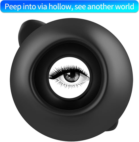 Outgoing Wearing Butt Plug Hollow Peeping Anal Plug with lid Leakage Prevention Liquid Butt Plug Anal Dilator