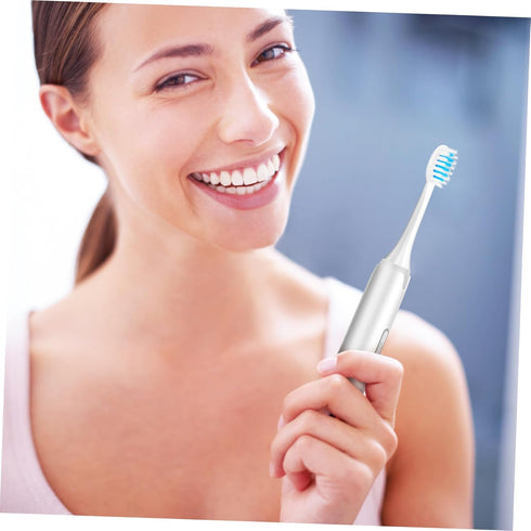 Ipetboom 1pc Electric Toothbrush for Adults Design Replacement Brush Ergonomic Handle for Comfortable Use for Daily